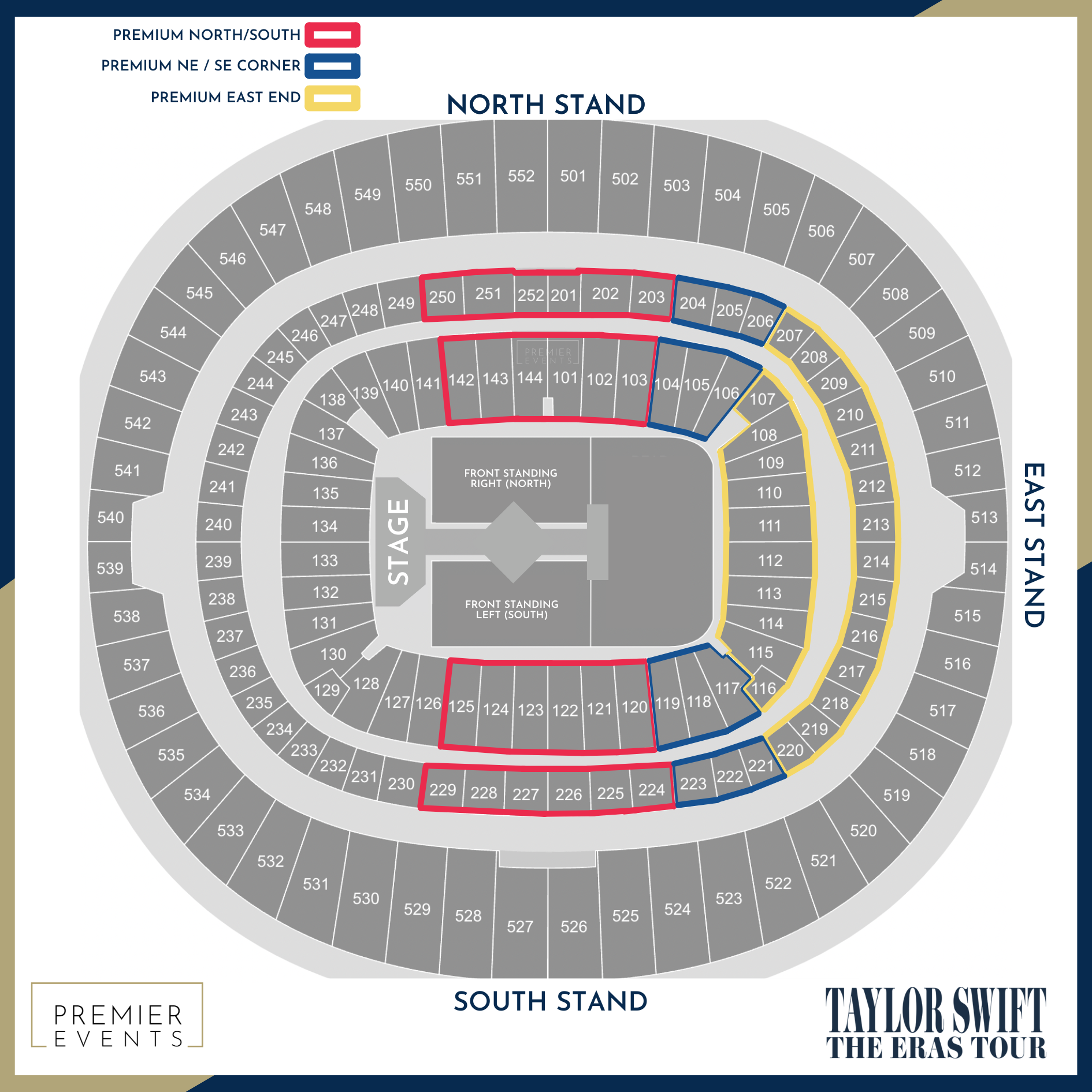 Taylor Swift Eras Tour London & UK Tickets Buy VIP, Premium